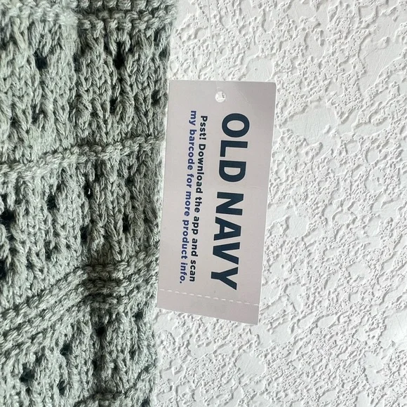 Old Navy Sage Green Knit Tank Maxi Dress or Coverup NWT - Picture 7 of 7